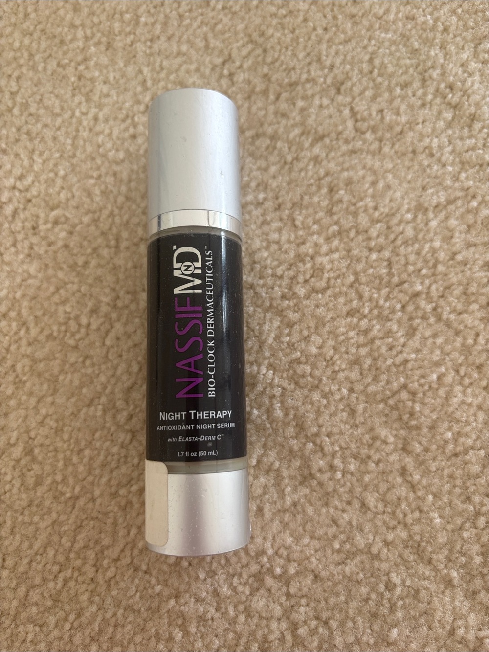Night Therapy Antioxidant Night Serum - Black